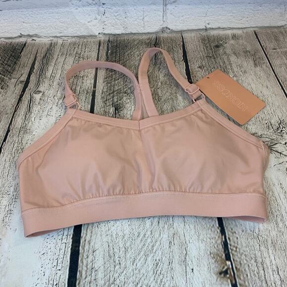 KICKOSS Women’s NWT Everyday Pink Lightly Padded Bra / Size: XS - Picture 1 of 6